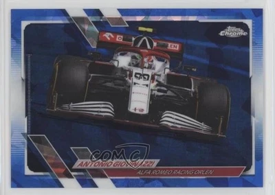 2021 Topps Chrome Sapphire Edition Formula 1 F1 Cars Antonio Giovinazzi #111 - Image 1 of 2