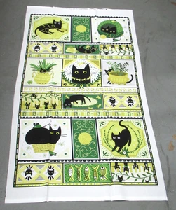 PANEL DE HILO PARCHE GATO TELA ARTESANAL EDREDÓN TESOROS ATEMPORAL mul 2/3 yardas (dlw-2907) - Imagen 1 de 1