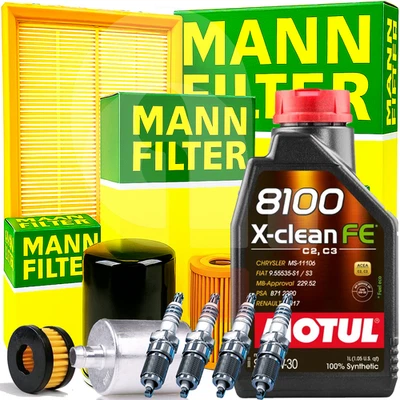 Kit Tagliando + Candele + Filtri GPL Dacia Duster 1.6 Sce GPL + 5LT Olio 5W30 - Image 1 of 4