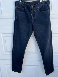 Rag & Bone Fit 2 Slim Straight Stretch Jean Denim Button Fly Mens 33 - Picture 1 of 7