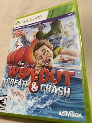 Wipeout: Create & Crash (Microsoft Xbox 360 GAME, 2013) TESTED AND WORKS GOOD - Image 1 of 4