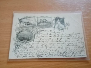 Gruß aus Farchant Litho 1898 - Bild 1 von 1