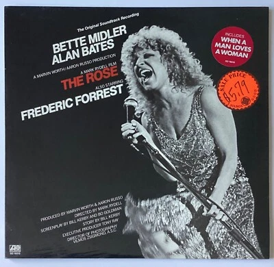 THE ROSE ~ Bette Midler *SEALED* Orig 1979 Soundtrack HYPE Vinyl Record LP NEW - Image 1 of 4