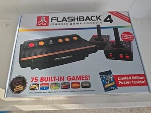 Atari Flashback 4 Classic Game Console 75 Games 40th Anniversary Special Edition - Picture 1 of 7