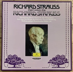 Richard Strauss conducts Richard Strauss ENRICO MAINARDI in Don Quixote DGG 5 LP - Picture 1 of 4