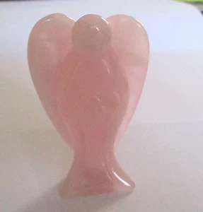 Engel ~~ Edelstein ~~ Bedingungslose Liebe ~ Rosenquarz ~ Heilstein ~~ 7,5 cm** - Bild 1 von 2