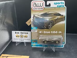 Auto World Sports Cars 1:64 Chevrolet Corvette Zeus Bronce 🐝 - Imagen 1 de 2