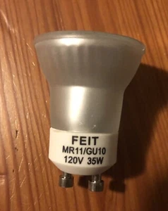 FEIT MR11 GU10 2-Pin LED Light Bulb Warm White 35W 120V - Picture 1 of 5