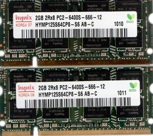 4GB 2x 2GB Kit Dell Latitude PP15S PP30L PP32LB PP36S XT XT2 Laptop RAM Memory - Picture 1 of 1
