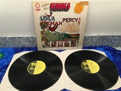 KINKS GOLDEN HOUR LOLA PERCY APEMAN FACE TO FACE WITH VILLAGE GREEN ; UK 2XLPS - Image 1 of 3
