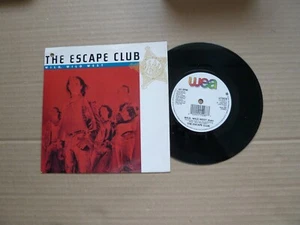 THE ESCAPE CLUB - WILD WILD WEST / WE CAN RUN (UNAVAILABLE ON LP) - 7" P/S - Picture 1 of 8