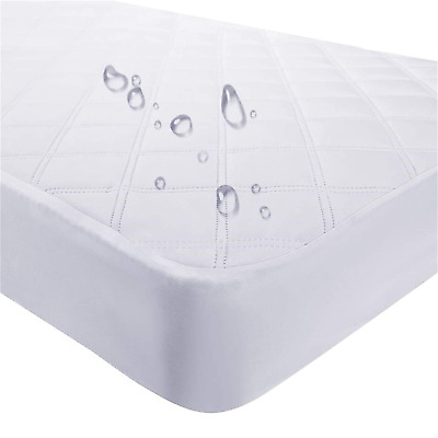 Waterproof Fitted Crib Mattress Pad And Toddler 28''x52'', White • 25.99$