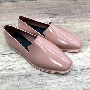 Melissa Loafers Womens Size 6 EUR 37 Dusty Pink Jelly Slip On Prana Shoes - Picture 1 of 11
