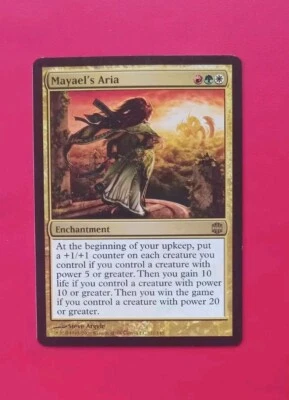 Mayael's Aria ×1 - Alara Reborn - NM/LP-EX English Magic Mtg Free Shipping TCG  - Image 1 of 2