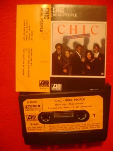 MC CHIC REAL PEOPLE 1980 ITALY ATLANTIC  TAPE POP FUNK RARA CASSETTA ++OTTIMA - Foto 1 di 2