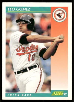 1992 Score #240 Leo Gomez - Image 1 of 2