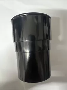 68mm DownPipe Socket Black Round Gutter Pipe Fitting | Guttering Drain - Picture 1 of 2