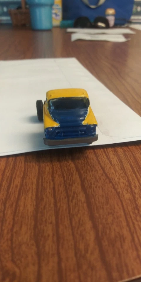 Vtg Mini Plastic 5th wheel with duel wheels Truck Made In  Germany  - Image 1 of 1