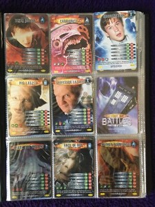 DOCTOR WHO:BATTLES IN TIME:INVADER:COMMON:RARE:SUPER/ULTRA RARE:BINDER: 190/225