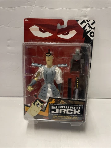 New SIDE SLASH SAMURAI JACK Samurai Sword, Helmet & Body Armor Action Figure NIP Cover