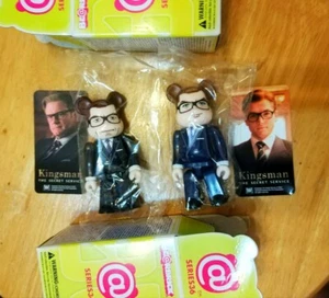 Medicom Bearbrick Serie 36 S36 Héroe + Héroe Secreto Conjunto de 2 "Kingsman" - Imagen 1 de 1