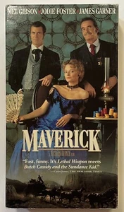 Maverick (VHS, 1994) VHS Cassette Tape, Mel Gibson!! - Picture 1 of 4