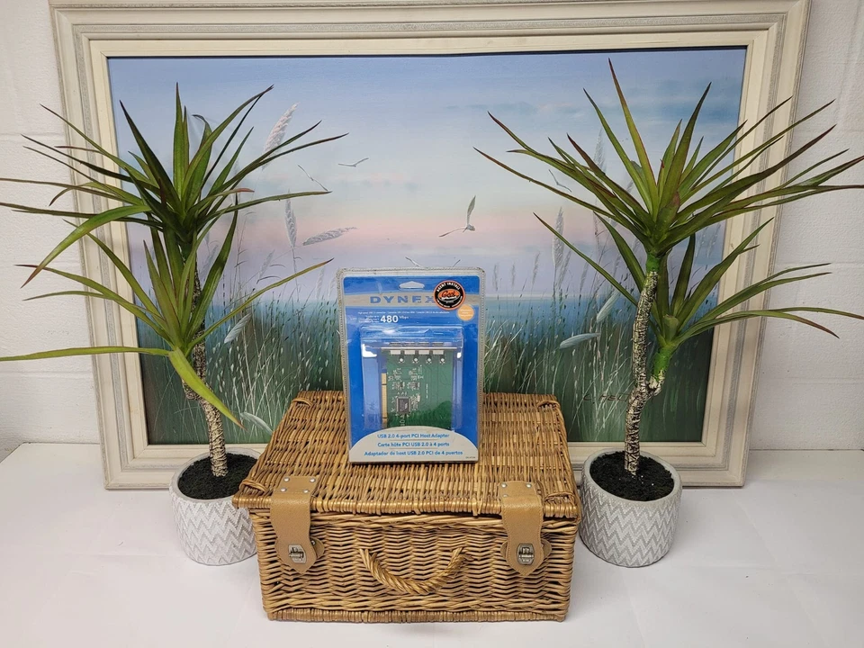 dynex high-speed 4 port usb 2.0 connection pci host adapter / r4t4 - Image 1 of 4