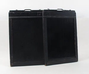 Pair of Eastman Kodak Wood Wooden 5x7 Cut Sheet Film Holders 2 - Good - Picture 1 of 3