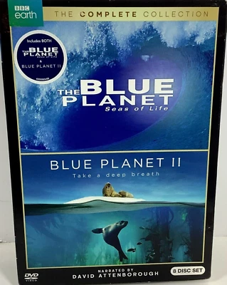 The Blue Planet 1 & 2 DVD Collection BBC David Attenborough NEW/SEALED FREE SHIP - Image 1 of 2