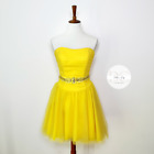 NWOT Morilee by Madeline Gardner Strapless Dress Size 7/8
