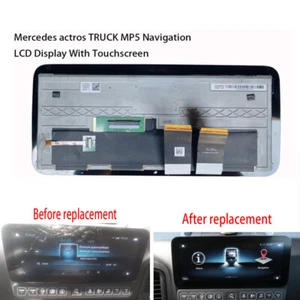Repuesto Pantalla LCD Pantalla Táctil TABLERO 10.2" apto para Mercedes Actros Truck - Imagen 1 de 6
