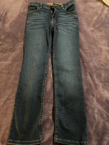 BOY'S WRANGLER® FIVE STAR FLEX STRAIGHT FIT REGULAR JEANS Size 14 Regular - Picture 1 of 6