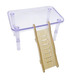 Hamster Platform Acrylic Small Animal Play Activity Resting Stand Climbing Ca... - Picture 1 of 7