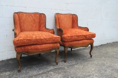 法国侧口音椅子一对5424 — 第 1/4 张图片