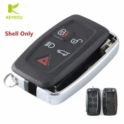 Carcasa remota Smart Key 5 botones para Land Rover LR4 Range Rover Evoque/Sport Foto 1 de 4