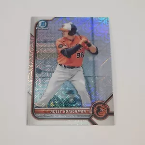 Bowman Chrome Adley Rutschman Mojo Refractor Orioles 2022 - Imagen 1 de 2