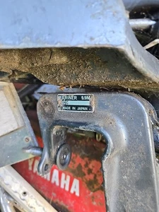 Mariner 9.9 Outboard. Runs But Needs A New Engine Block And Head As It Corroded - Picture 1 of 8