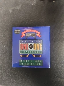 Sealed Starter Deck 1995 Playoff One on One NHL Hockey Challenge CCG Card Game - Picture 1 of 2