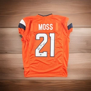 Riley Moss signiertes Denver Broncos individuelles Trikot XL (Beckett) alles aufgenäht! - Bild 1 von 3