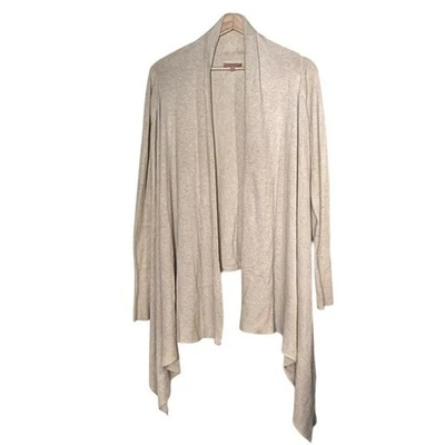 Cárdigan Ted Baker Cascada Envolvente Tejido Suéter Talla XS Crema Minimalista Elastizado Foto 1 de 4