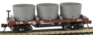 Bachmann 15554 N Old-Time Water Tank Car US Military Railroad - Bild 1 von 1