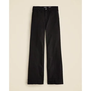 J.Crew Denim trouser in 1996 semi-stretch Black NWT - Picture 1 of 7