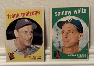 1959 Frank Malone #220 and Sammy White #486 - Image 1 of 3