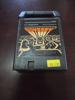Magnavox Odyssey 2 K.C. Munchkin Cartridge, Nice shape! - Image 1 of 2