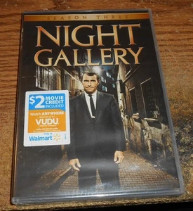 NIGHT GALLERY SEASON THREE DVD/CLASSIC ROD SERLING HORROR/SCI-FI/FANTASY/NEW! - Picture 1 of 3