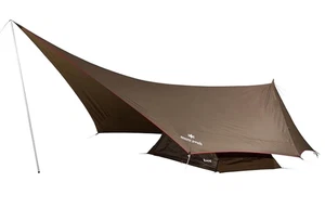 Snow peak Solo Tent & Tarp Hexa Ease 1 for SDI-101 Brown 1 person outdoor NEW - Picture 1 of 8