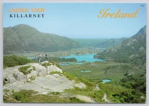 Ladies Vioew Killarney Ireland Overlooking Valley County Kerry Postcard - Picture 1 of 2