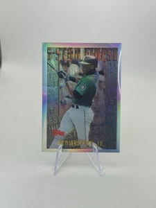 1996 Topps Finest Ken Griffey Jr. 5-Star Finest Refractor Insert #M25 Mariners - Picture 1 of 3