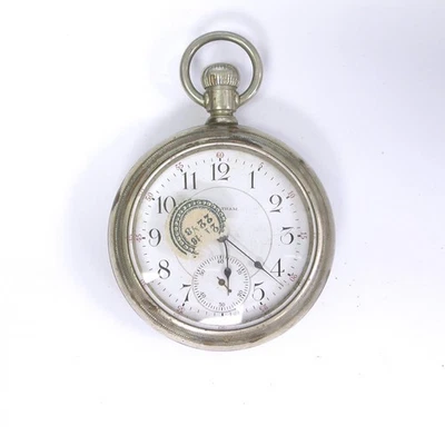 1901 Mens 18S 21J Waltham Crescent St. Working Nickel Pocket Watch -#10547675 - Image 1 of 3