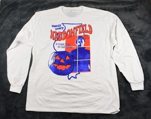 NEW Halloween Michael Myers Welcome To Haddonfield Longsleeve T-Shirt Size X L - Picture 1 of 6